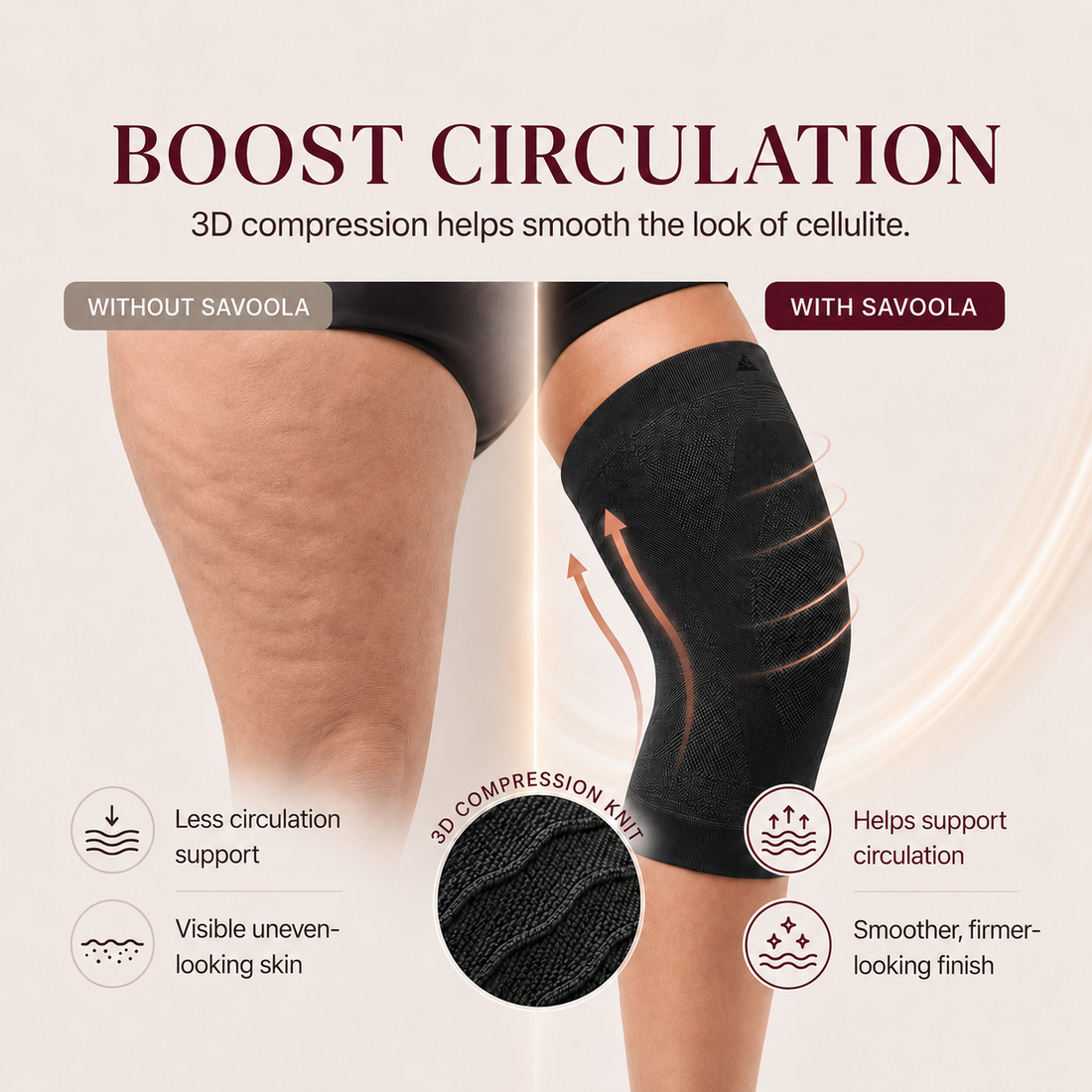 Savoola™️ 3D Compression Knee Sleeves