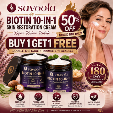 Savoola™ Biotin 10-in-1 Restorative Skin Cream