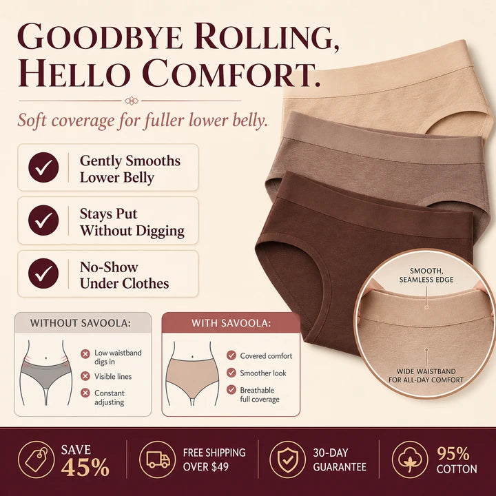 Underwear for Women High Waist Seamleass Briefs Panties